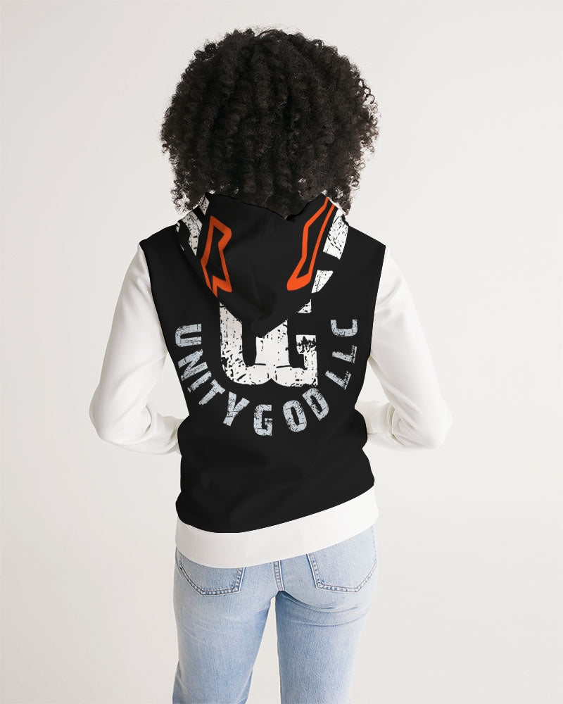 red UNITYGOD Logo Women's Hoodie