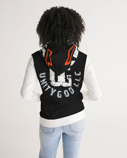 red UNITYGOD Logo Women's Hoodie