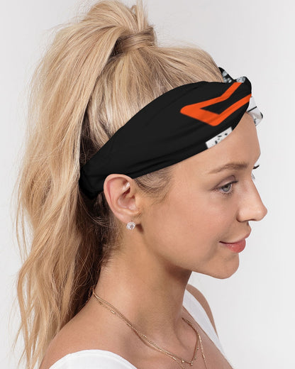 red UNITYGOD Logo Twist Knot Headband Set