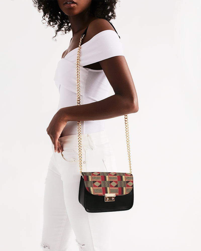 BRW Kente Small Shoulder Bag