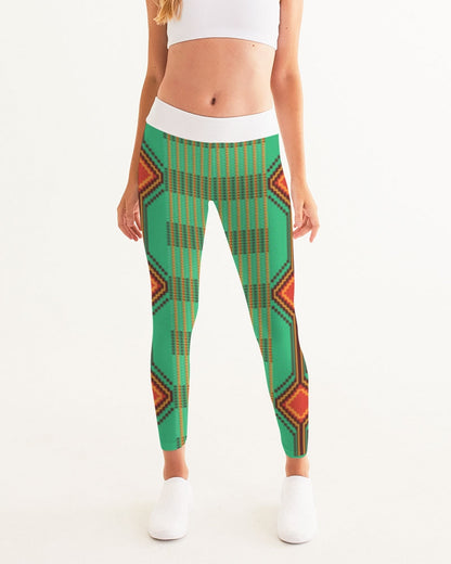 Kente variant 1 Women's Yoga Pants