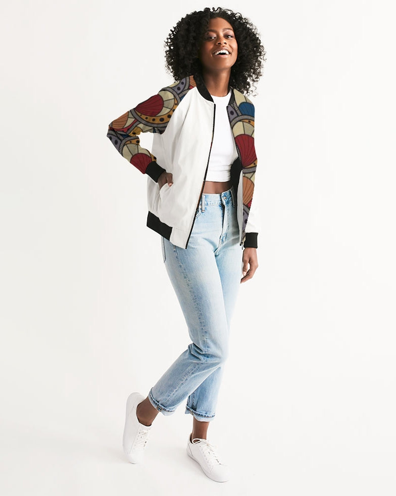 Classic Kente Women's Bomber Jacket