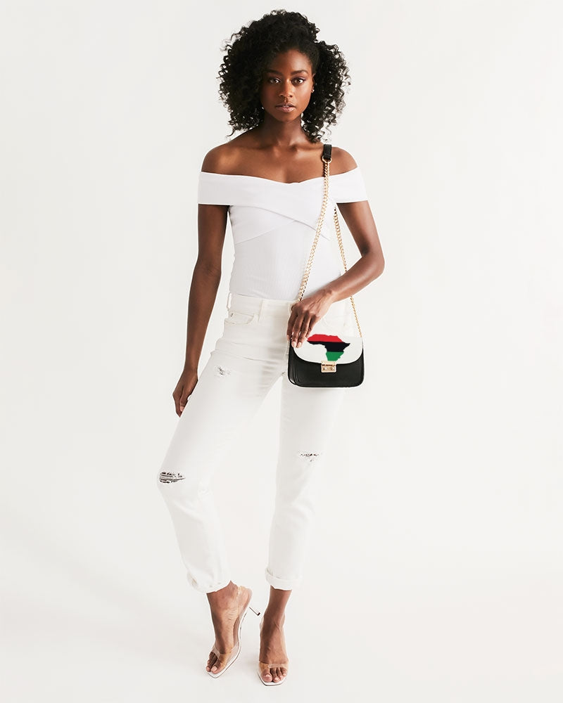 Pan African continental symbol Small Shoulder Bag