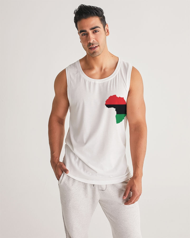 Pan African continental symbol Men's Sports Tank