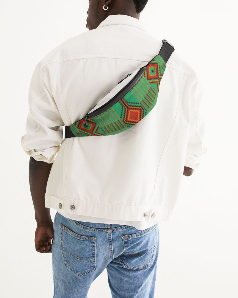 Kente variant 1 Crossbody Sling Bag