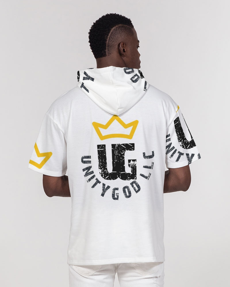 UNITYGOD Logo 4 Men's Premium Heavyweight Short Sleeve Hoodie
