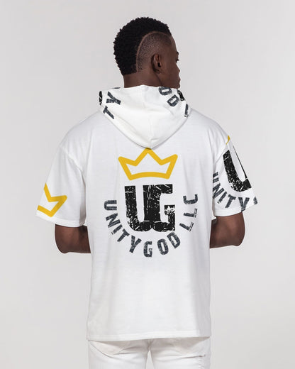 UNITYGOD Logo 4 Men's Premium Heavyweight Short Sleeve Hoodie