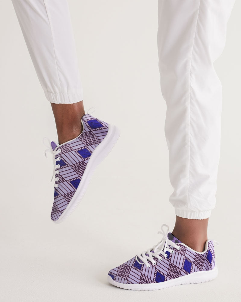 Purple Leopard Women's Athletic Shoe