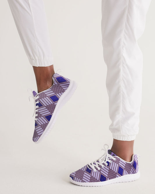 Purple Leopard Women's Athletic Shoe