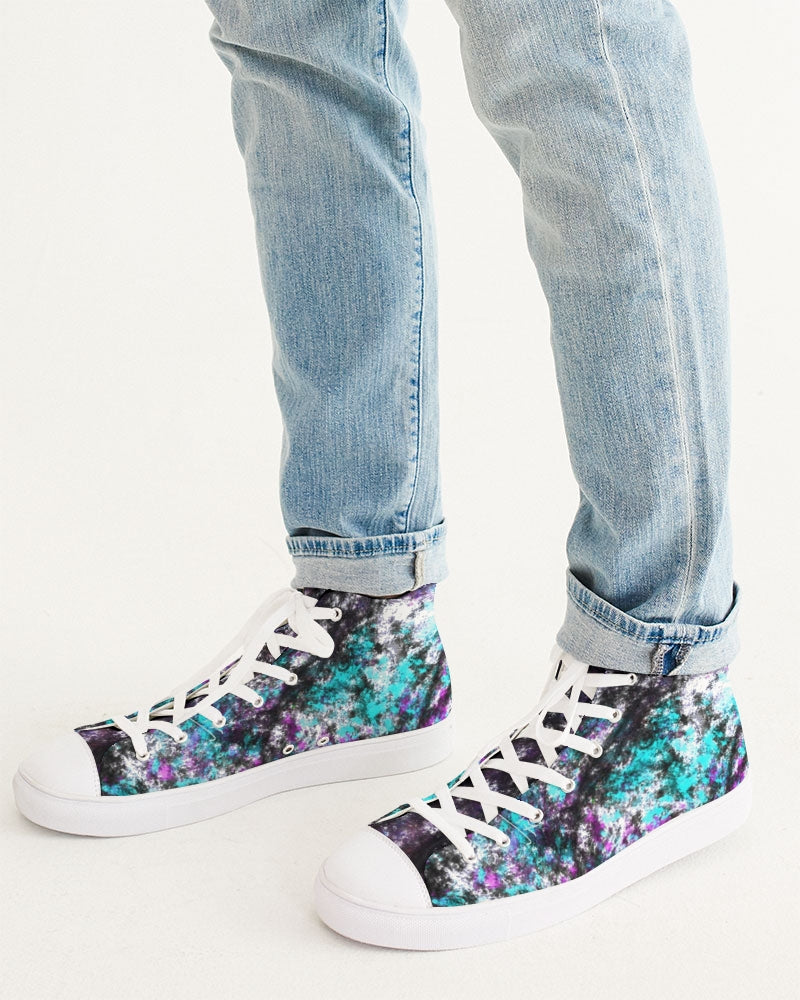 BLACK DIVINITY Men's Hightop Canvas Shoe