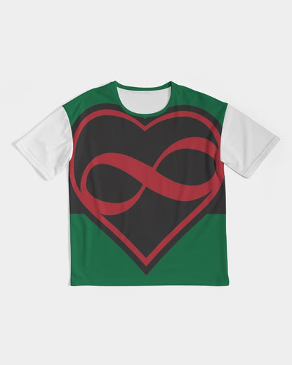 Black polyamorous flag Men's Premium Heavyweight Tee