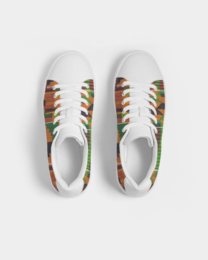 Kente Women's Faux-Leather Sneaker