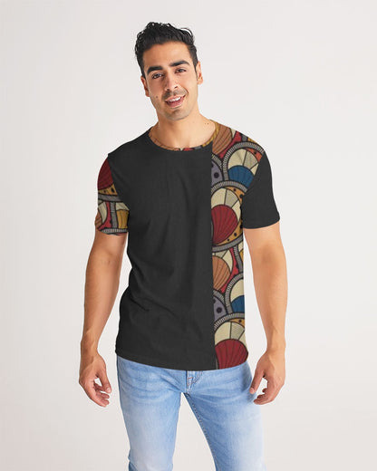 Black classic Kente Men's Tee