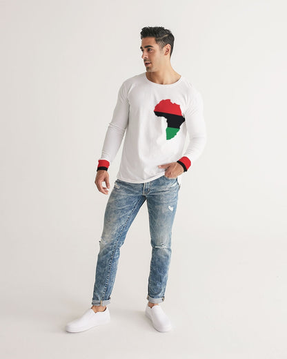 Pan African continental symbol Men's Long Sleeve Tee