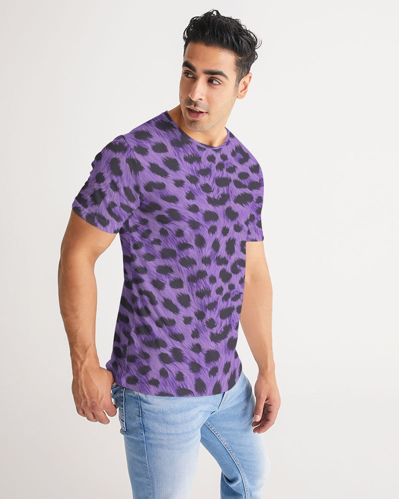 Purple Leopard Men's Tee