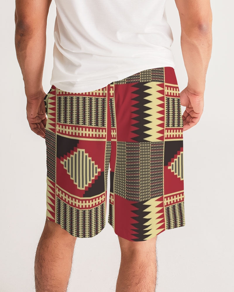 BRW Kente Men's Jogger Shorts