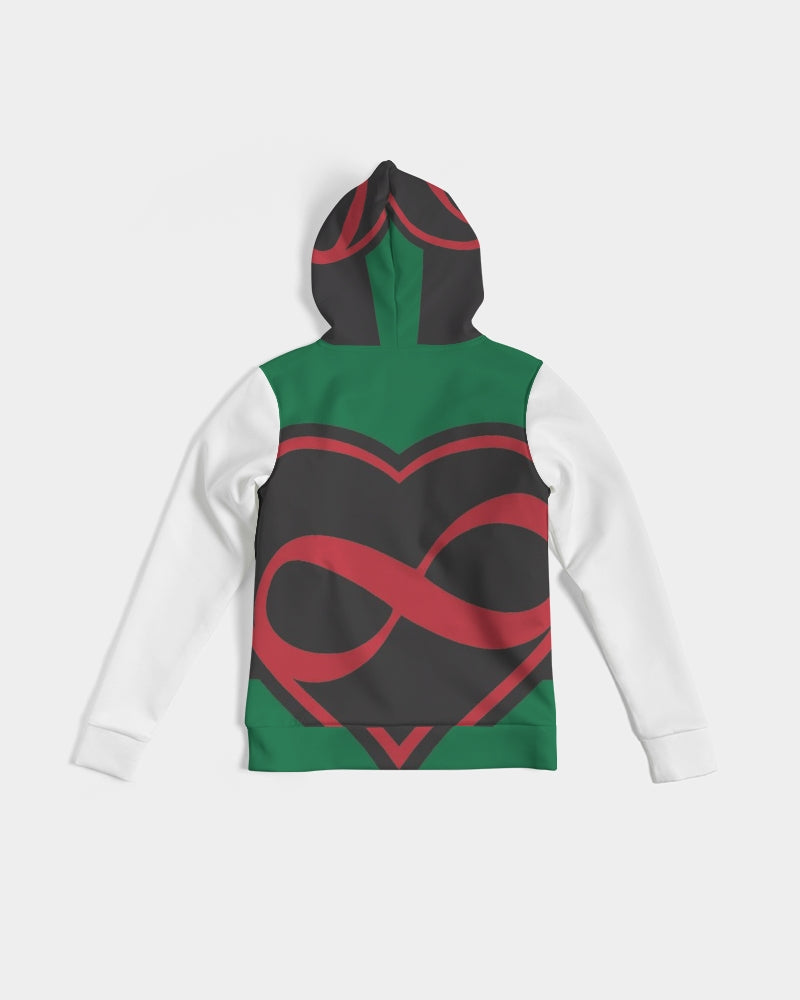 Black polyamorous flag Women's Hoodie