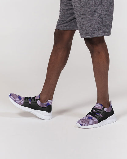 Purple Leopard Men's Two-Tone Sneaker