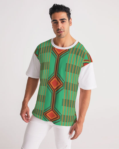 Kente variant 1 Men's Premium Heavyweight Tee