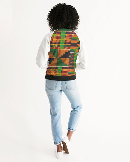 Kente Women's Bomber Jacket