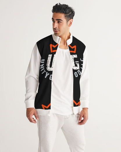 red UNITYGOD Logo Men's Track Jacket