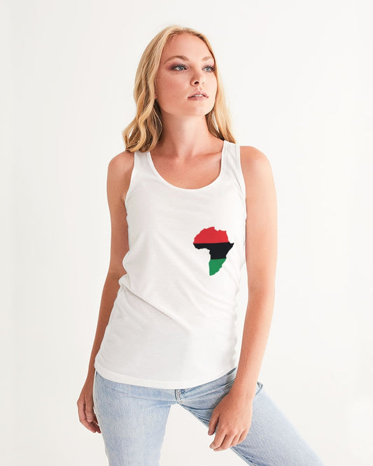 Pan African continental symbol Women's Tank