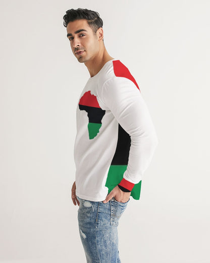 Pan African continental symbol Men's Long Sleeve Tee