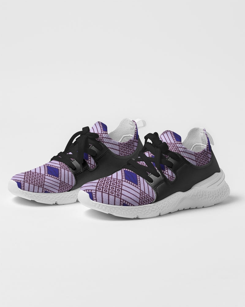 Purple Leopard Women's Two-Tone Sneaker