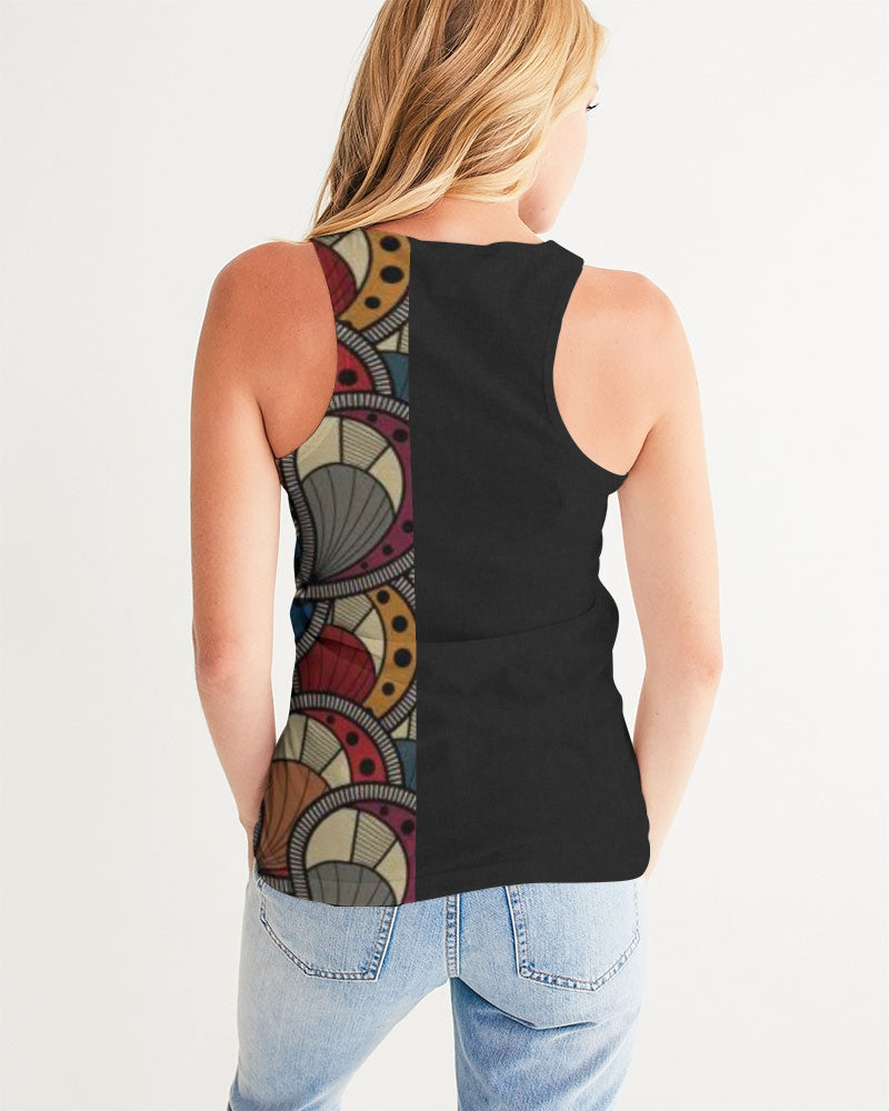 Black classic Kente Women's Tank