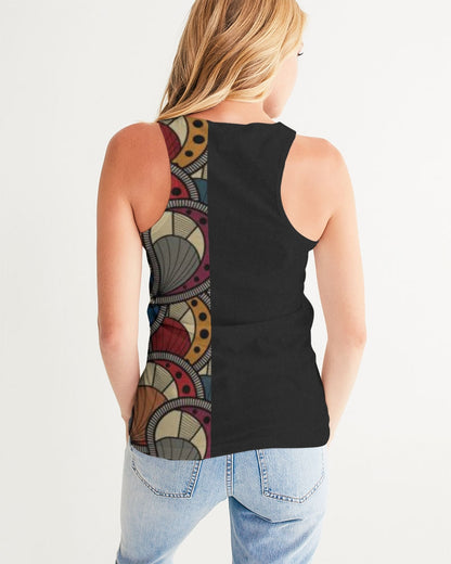 Black classic Kente Women's Tank