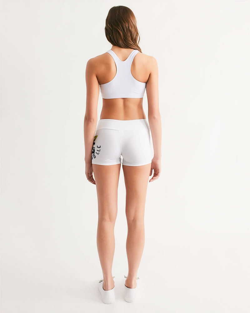 UNITYGOD Logo 4 Women's Mid-Rise Yoga Shorts