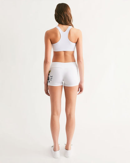UNITYGOD Logo 4 Women's Mid-Rise Yoga Shorts