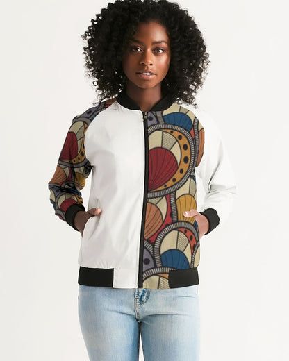 Classic Kente Women's Bomber Jacket
