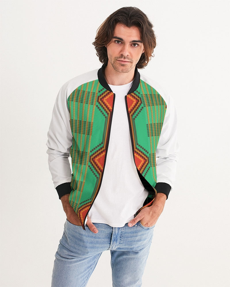Kente variant 1 Men's Bomber Jacket