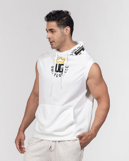 UNITYGOD Logo 4 Men's Premium Heavyweight Sleeveless Hoodie