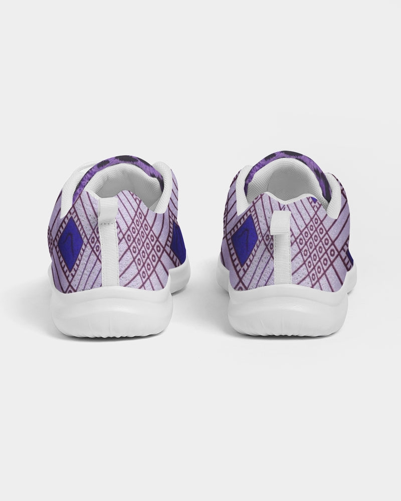 Purple Leopard Women's Athletic Shoe