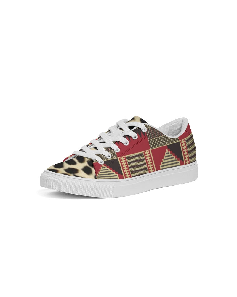 BRW Kente Men's Faux-Leather Sneaker