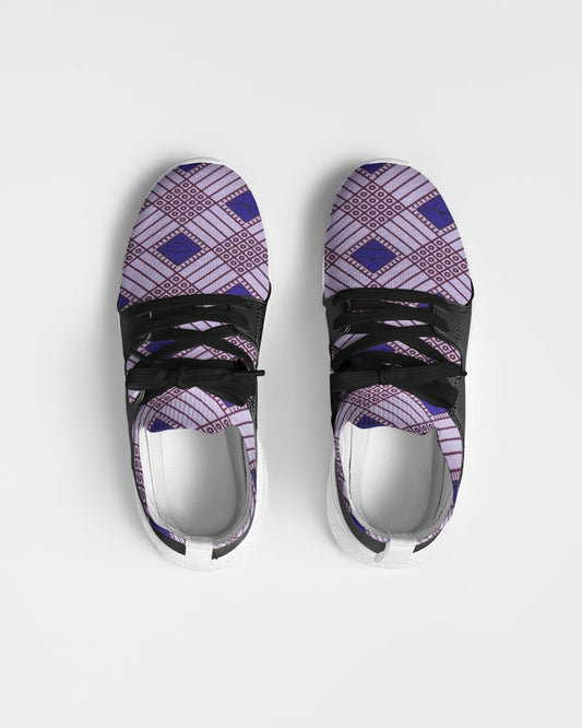 Purple Leopard Men's Two-Tone Sneaker
