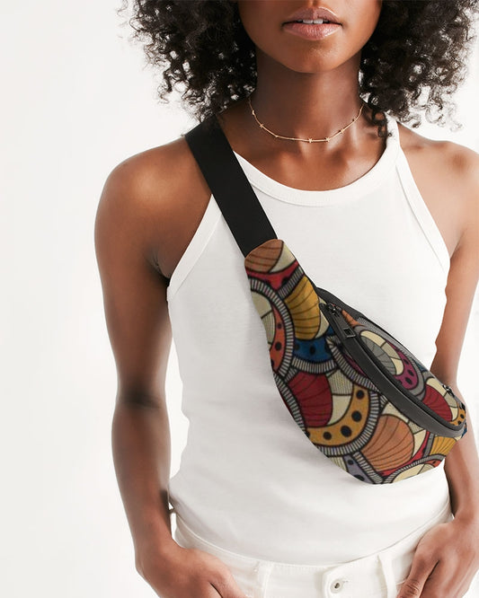 Classic Kente Crossbody Sling Bag