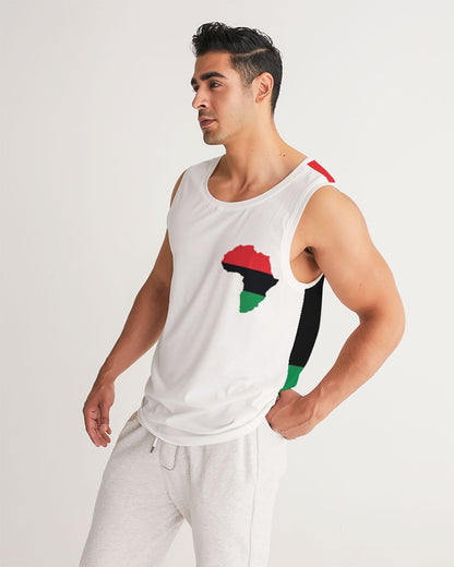 Pan African continental symbol Men's Sports Tank