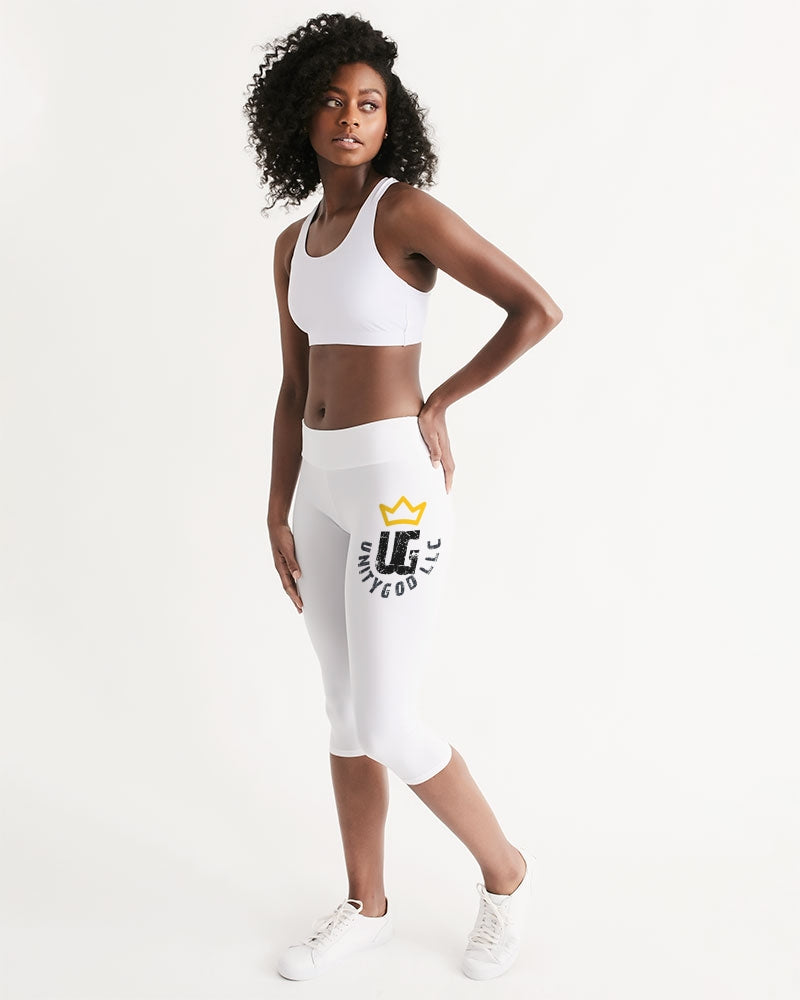UNITYGOD Logo 4 Women's Mid-Rise Capri