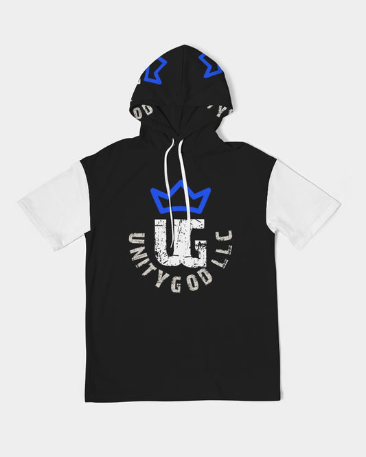 UNITYGOD Logo 5 Men's Premium Heavyweight Short Sleeve Hoodie