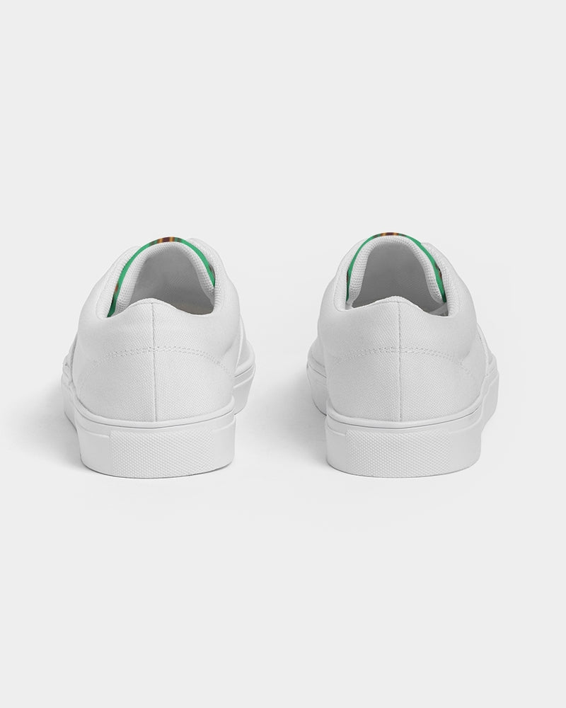Kente variant 1 Women's Lace Up Canvas Shoe