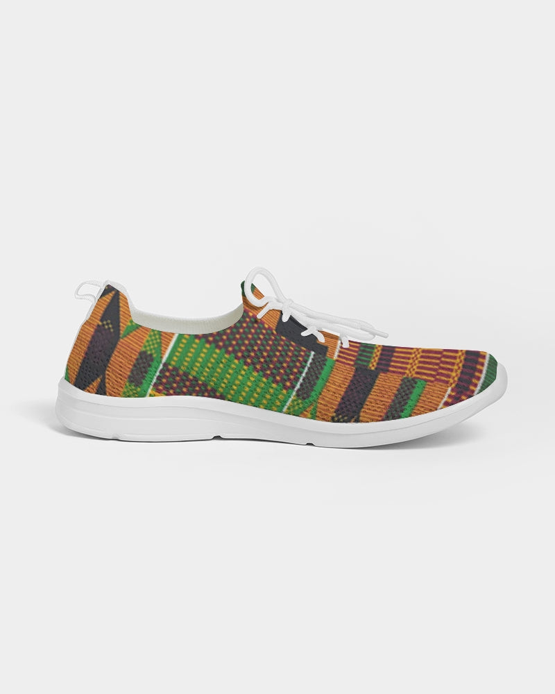 Kente Women's Lace Up Flyknit Shoe