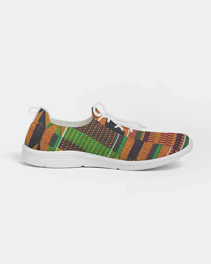 Kente Women's Lace Up Flyknit Shoe