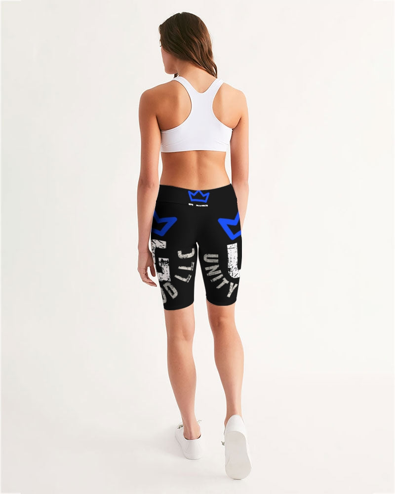 UNITYGOD Logo 5 Women's Mid-Rise Bike Shorts