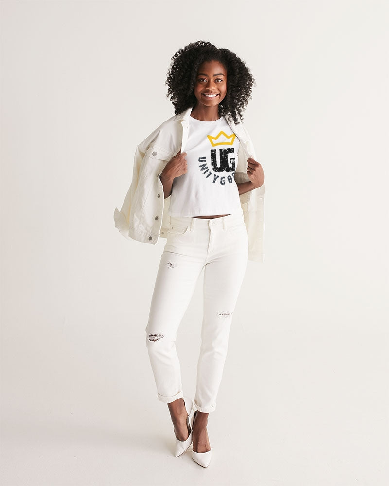 UNITYGOD Logo 4 Women's Cropped Tank