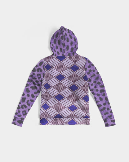 Purple Leopard Women's Hoodie