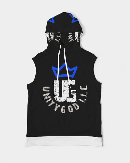 UNITYGOD Logo 5 Men's Premium Heavyweight Sleeveless Hoodie