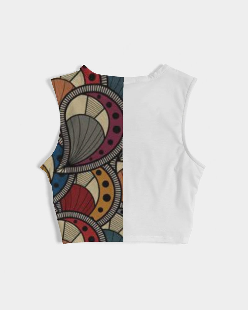 Classic Kente Women's Twist-Front Tank